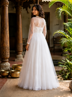 Pearl Grace Net Gown